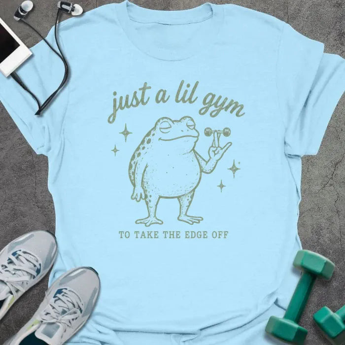Edge Off T-Shirt - Gym Graphic Tee - Gift for Gym Lovers - Unisex