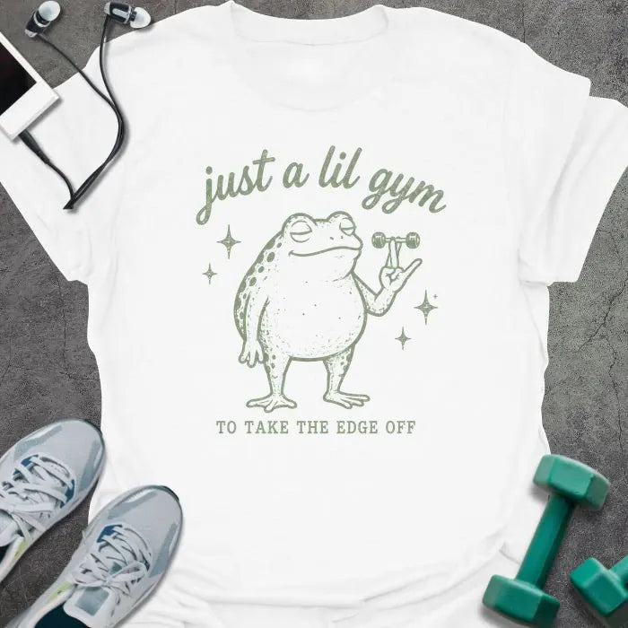 Edge Off T-Shirt - Gym Graphic Tee - Gift for Gym Lovers - Unisex