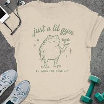Edge Off T-Shirt - Gym Graphic Tee - Gift for Gym Lovers - Unisex