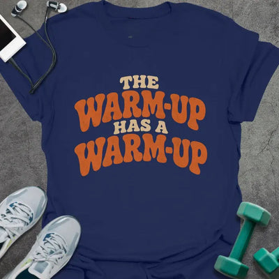 Double Warmup T-Shirt - Gym Graphic Tee - Gift for Gym Lovers - Unisex
