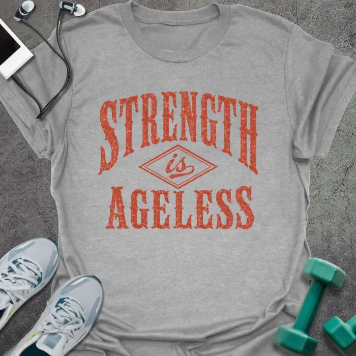 Ageless Vintage T-Shirt - Gym Graphic Tee - Gift for Gym Lovers - Unisex