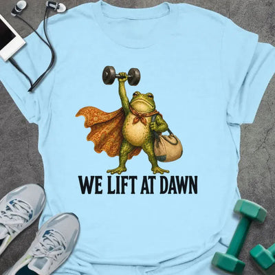 Dawn Frog T-Shirt - Gym Graphic Tee - Gift for Gym Lovers - Unisex