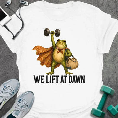 Dawn Frog T-Shirt - Gym Graphic Tee - Gift for Gym Lovers - Unisex