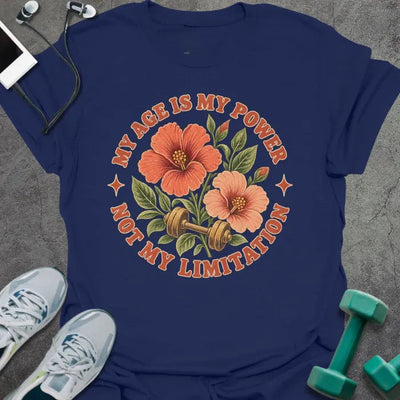 Age Power T-Shirt - Gym Graphic Tee - Gift for Gym Lovers - Unisex