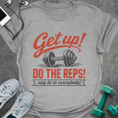 Do Reps T-Shirt - Gym Graphic Tee - Gift for Gym Lovers - Unisex