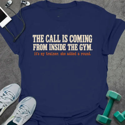 Added Round T-Shirt - Gym Graphic Tee - Gift for Gym Lovers - Unisex