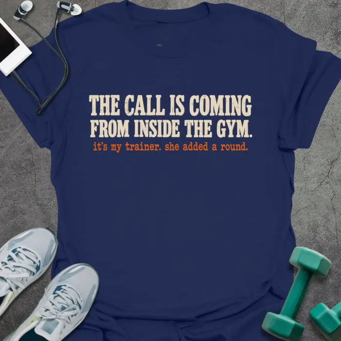 Added Round T-Shirt - Gym Graphic Tee - Gift for Gym Lovers - Unisex