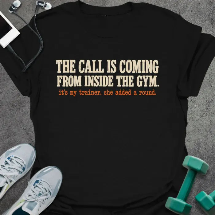 Added Round T-Shirt - Gym Graphic Tee - Gift for Gym Lovers - Unisex
