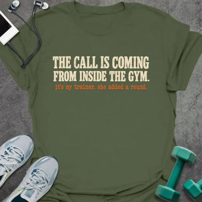 Added Round T-Shirt - Gym Graphic Tee - Gift for Gym Lovers - Unisex
