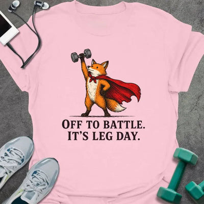 Fox Leg T-Shirt - Gym Graphic Tee - Gift for Gym Lovers - Unisex