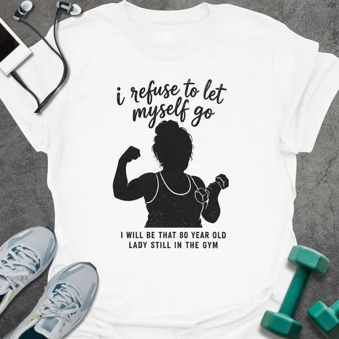 80 Year T-Shirt - Gym Graphic Tee - Gift for Gym Lovers - Unisex