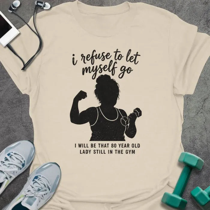 80 Year T-Shirt - Gym Graphic Tee - Gift for Gym Lovers - Unisex