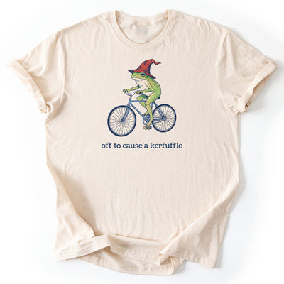 Frog Wizard Kerfuffle T-Shirt - Nature Graphic Tee - Gift for Nature Lovers - Unisex