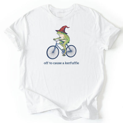 Frog Wizard Kerfuffle T-Shirt - Nature Graphic Tee - Gift for Nature Lovers - Unisex