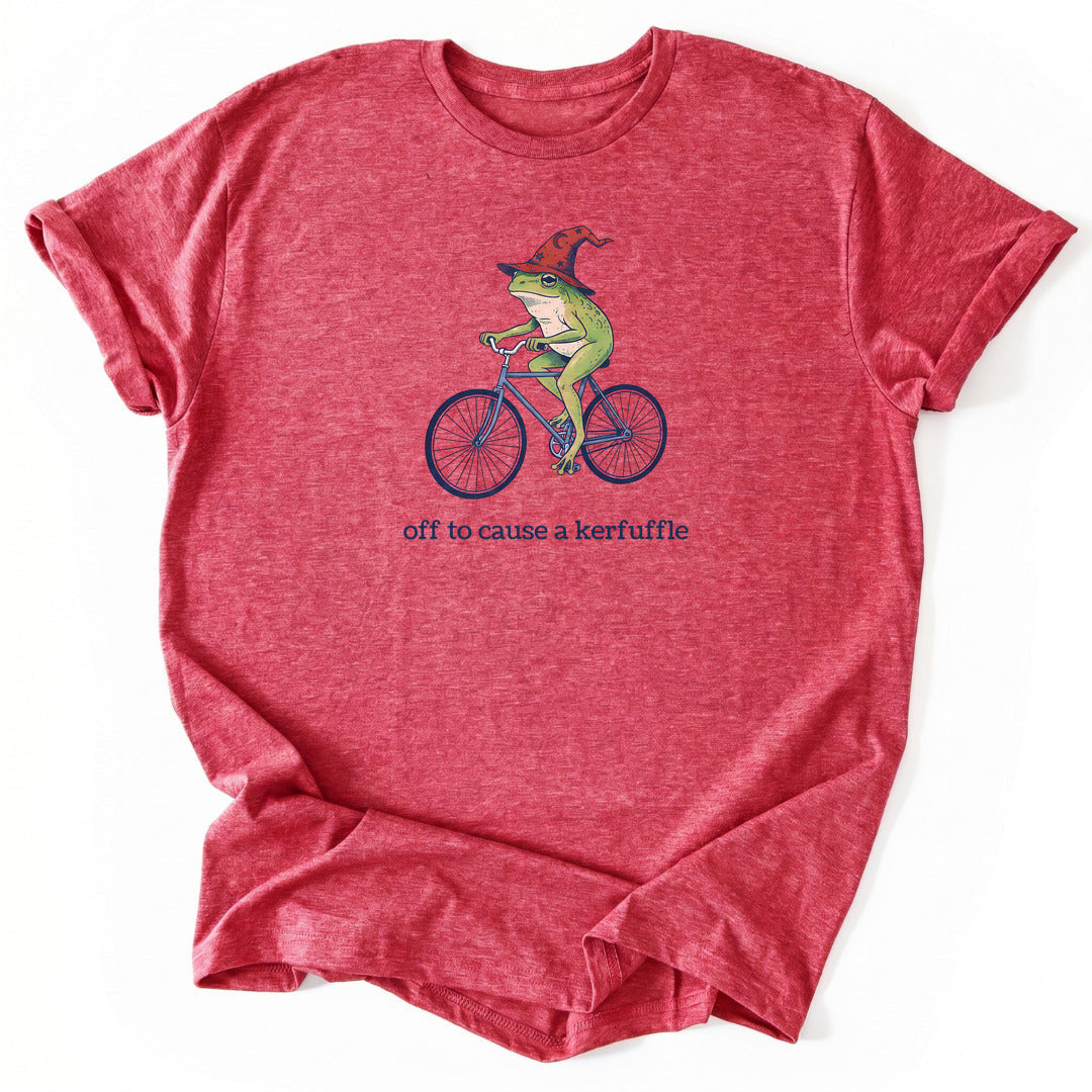 Frog Wizard Kerfuffle T-Shirt - Nature Graphic Tee - Gift for Nature Lovers - Unisex