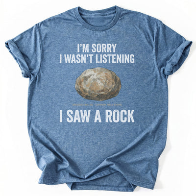 Distracted Rock Specimen T-Shirt - Nature Graphic Tee - Gift for Nature Lovers - Unisex