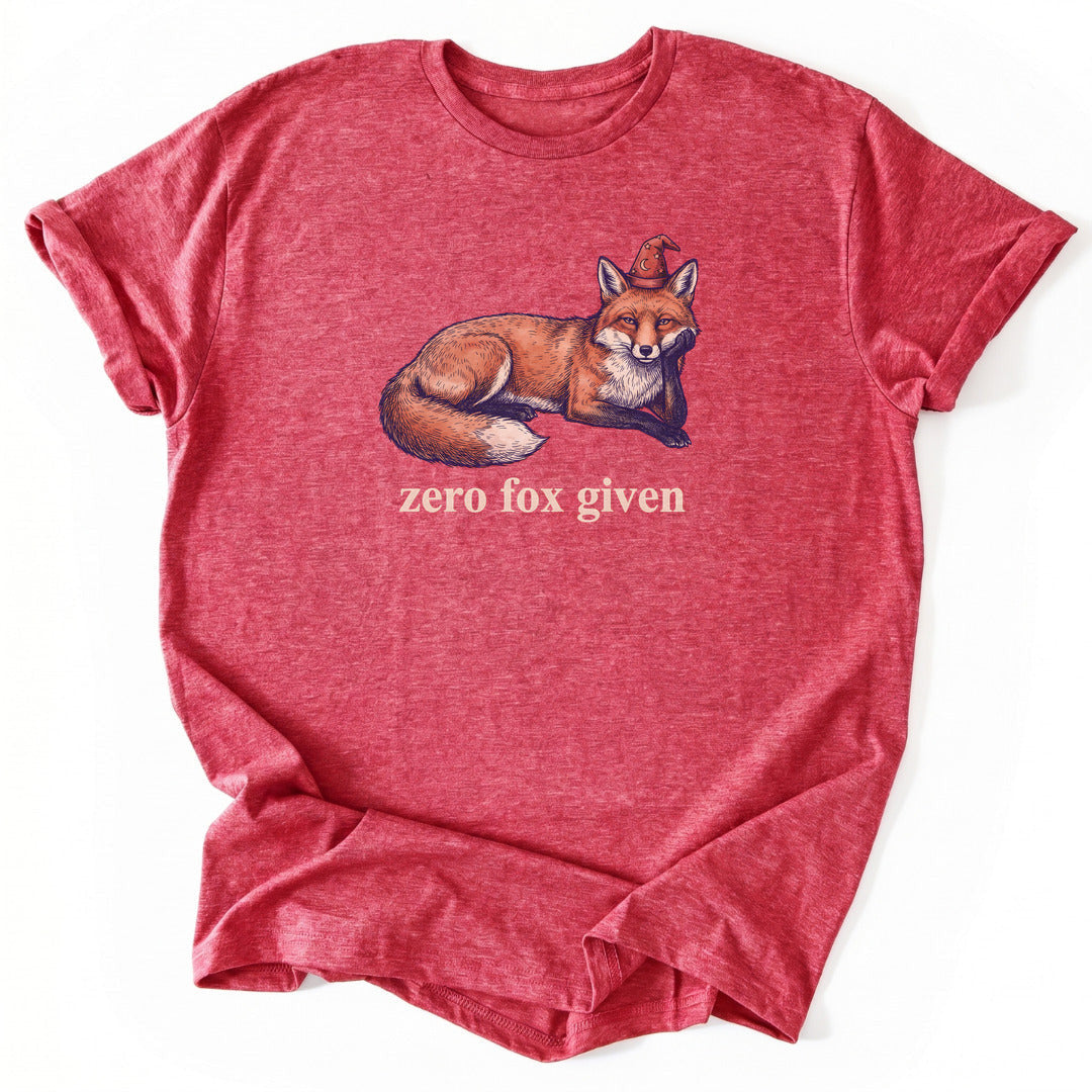 Zero Fox Given T-Shirt - Nature Graphic Tee - Gift for Nature Lovers - Unisex
