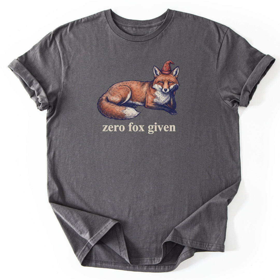 Zero Fox Given T-Shirt - Nature Graphic Tee - Gift for Nature Lovers - Unisex