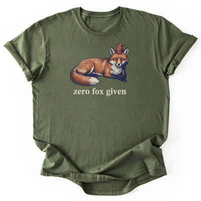 Zero Fox Given T-Shirt - Nature Graphic Tee - Gift for Nature Lovers - Unisex