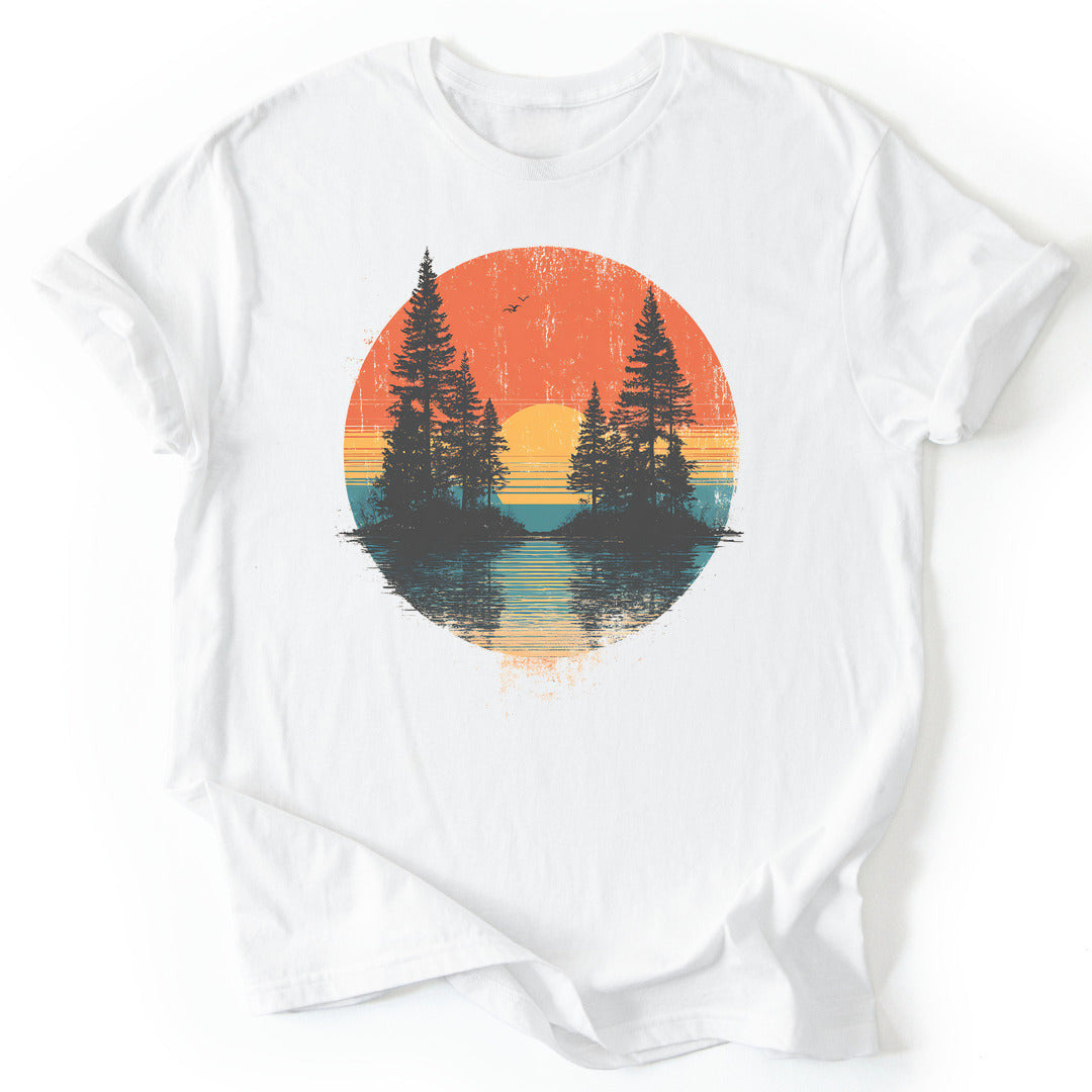 Serenity T-Shirt - Nature Graphic Tee - Gift for Nature Lovers - Unisex