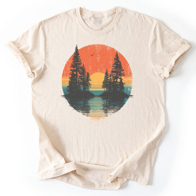Serenity T-Shirt - Nature Graphic Tee - Gift for Nature Lovers - Unisex