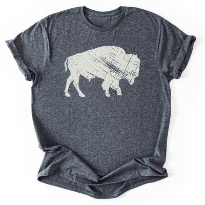 Heritage Bison T-Shirt - Nature Graphic Tee - Gift for Nature Lovers - Unisex