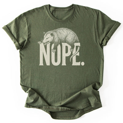 Nope T-Shirt - Nature Graphic Tee - Gift for Nature Lovers - Unisex