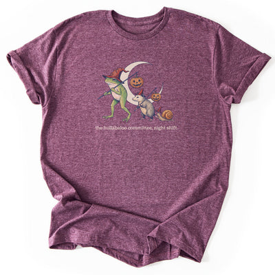 Night Shift T-Shirt - Nature Graphic Tee - Gift for Nature Lovers - Unisex
