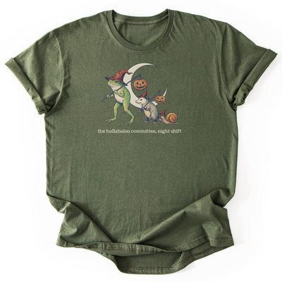 Night Shift T-Shirt - Nature Graphic Tee - Gift for Nature Lovers - Unisex