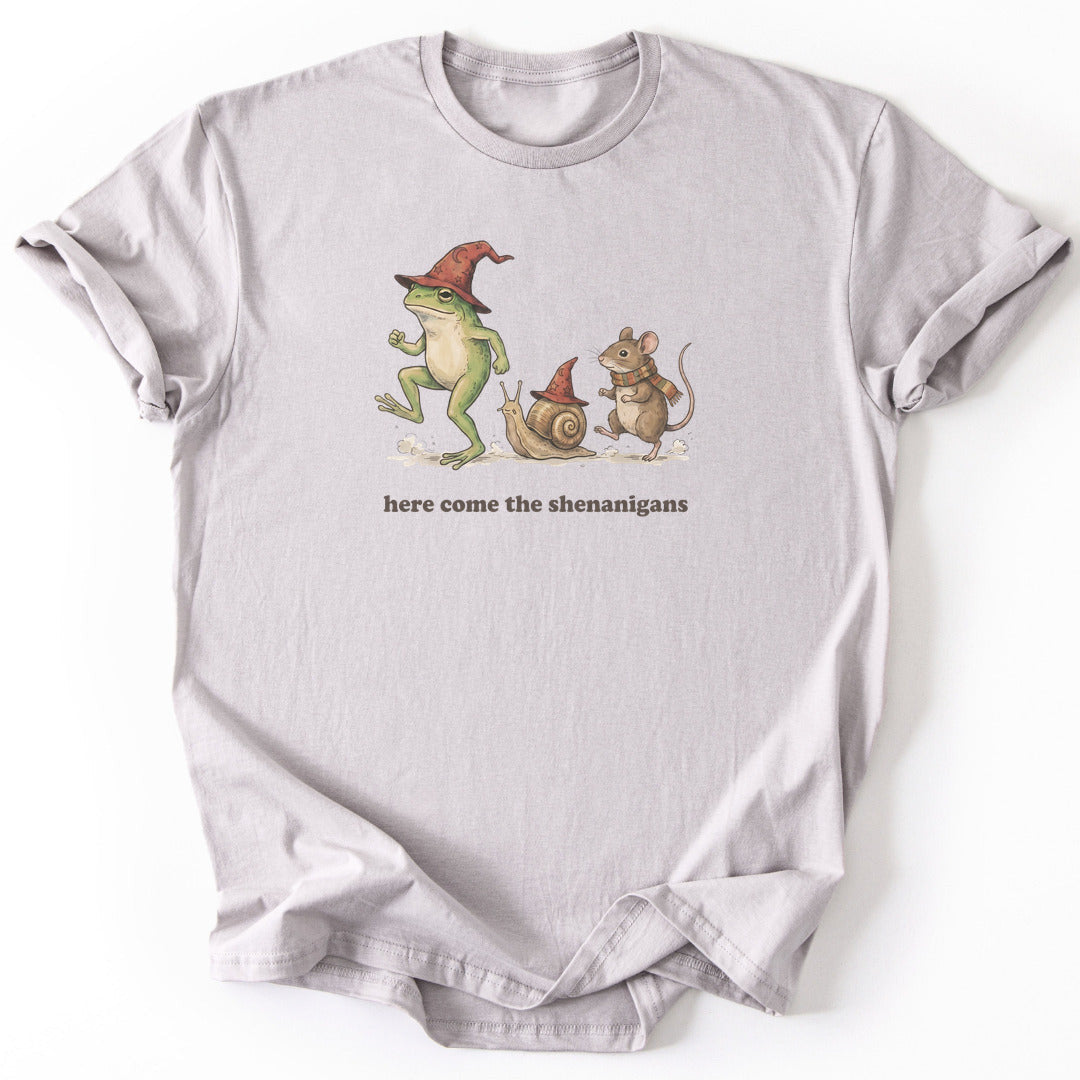 Here Come the Shenanigans T-Shirt - Nature Graphic Tee - Gift for Nature Lovers - Unisex