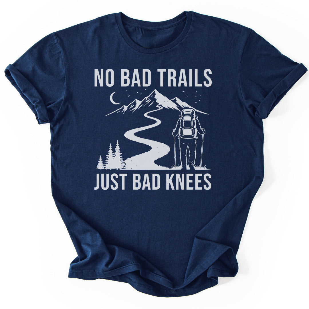 No Bad Trails T-Shirt - Nature Graphic Tee - Gift for Nature Lovers - Unisex