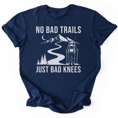 No Bad Trails T-Shirt - Nature Graphic Tee - Gift for Nature Lovers - Unisex