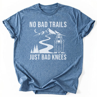 No Bad Trails T-Shirt - Nature Graphic Tee - Gift for Nature Lovers - Unisex