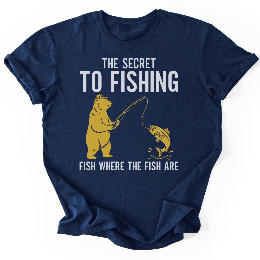 Fishing Wisdom T-Shirt - Nature Graphic Tee - Gift for Nature Lovers - Unisex