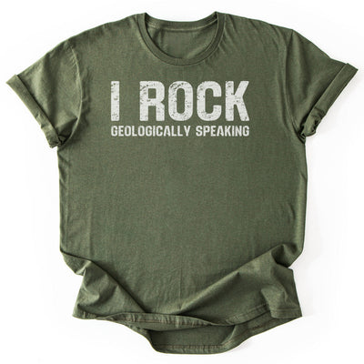I Rock T-Shirt - Nature Graphic Tee - Gift for Nature Lovers - Unisex