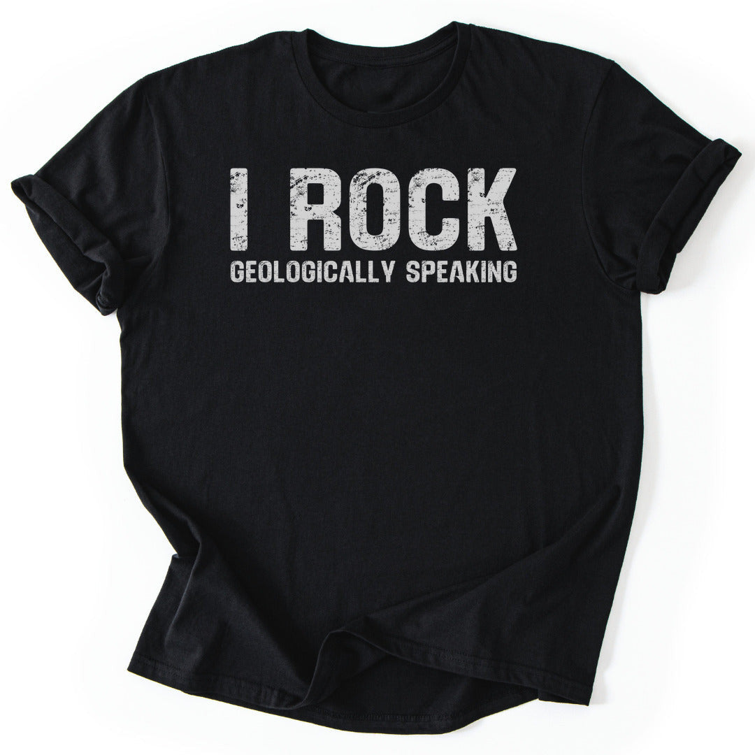 I Rock T-Shirt - Nature Graphic Tee - Gift for Nature Lovers - Unisex