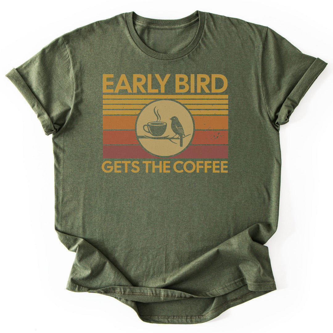 Early Birds T-Shirt - Nature Graphic Tee - Gift for Nature Lovers - Unisex