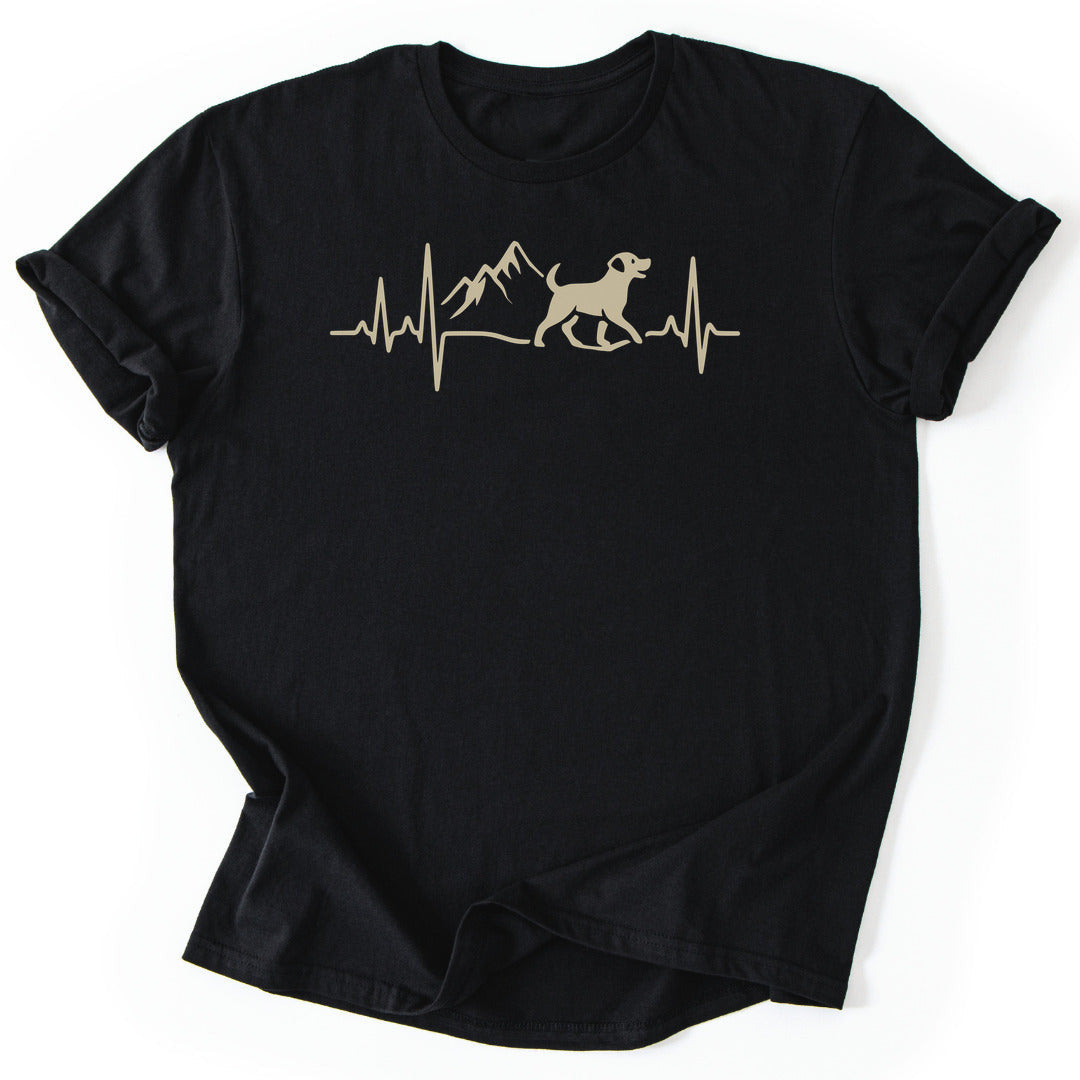 Dog Pulse T-Shirt - Nature Graphic Tee - Gift for Nature Lovers - Unisex