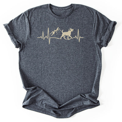 Dog Pulse T-Shirt - Nature Graphic Tee - Gift for Nature Lovers - Unisex