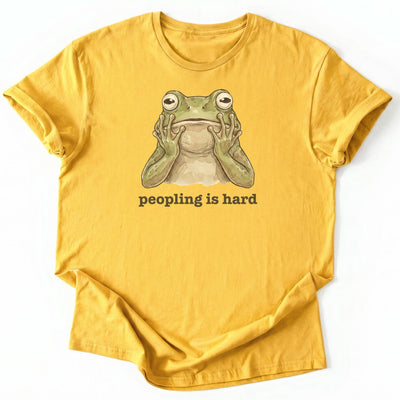 Peopling Is Hard T-Shirt - Nature Graphic Tee - Gift for Nature Lovers - Unisex