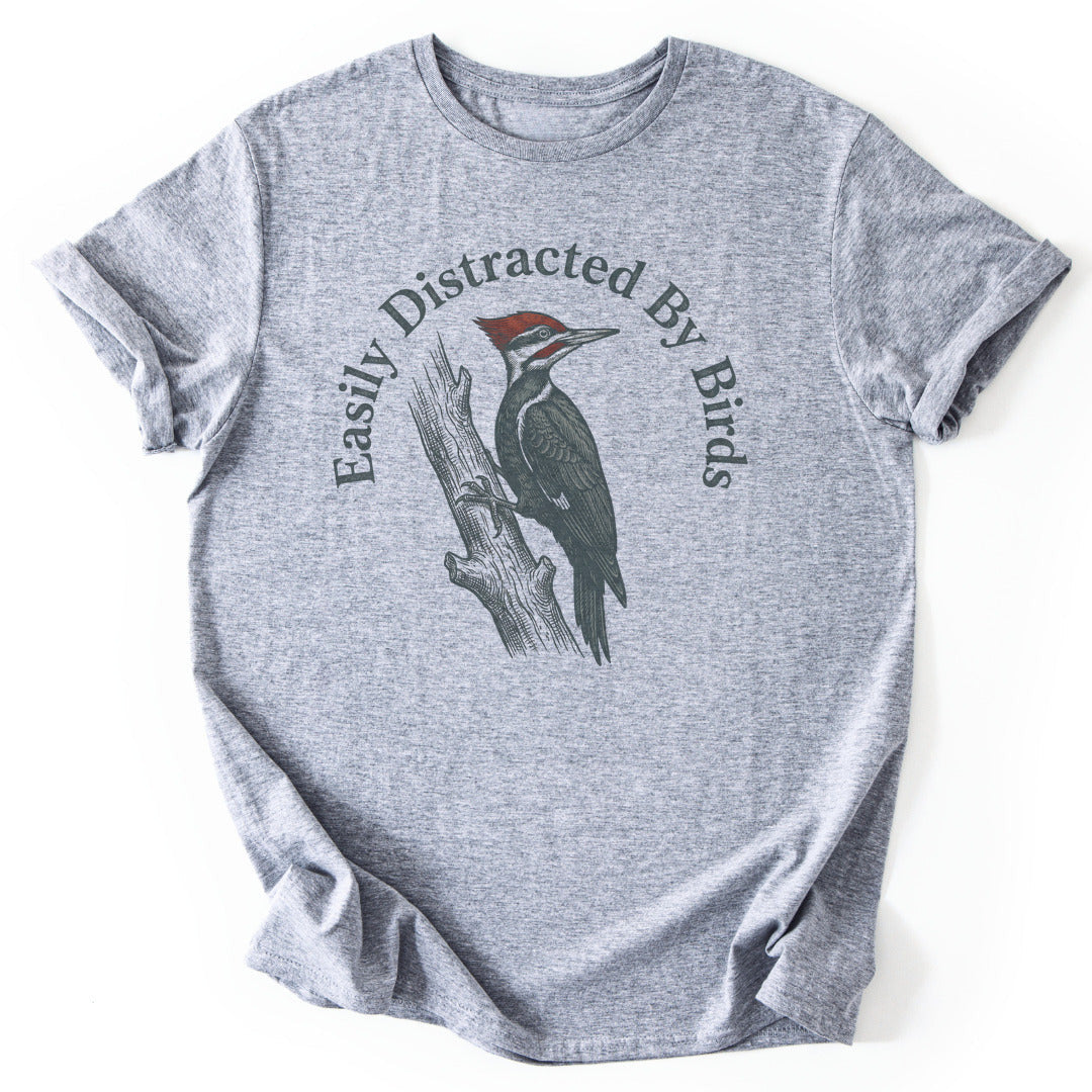 Birdwatcher Bliss T-Shirt - Nature Graphic Tee - Gift for Nature Lovers - Unisex