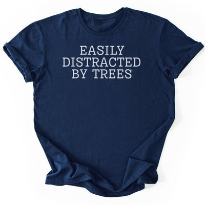 Trees Distraction T-Shirt - Nature Graphic Tee - Gift for Nature Lovers - Unisex