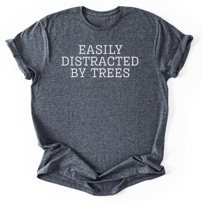 Trees Distraction T-Shirt - Nature Graphic Tee - Gift for Nature Lovers - Unisex