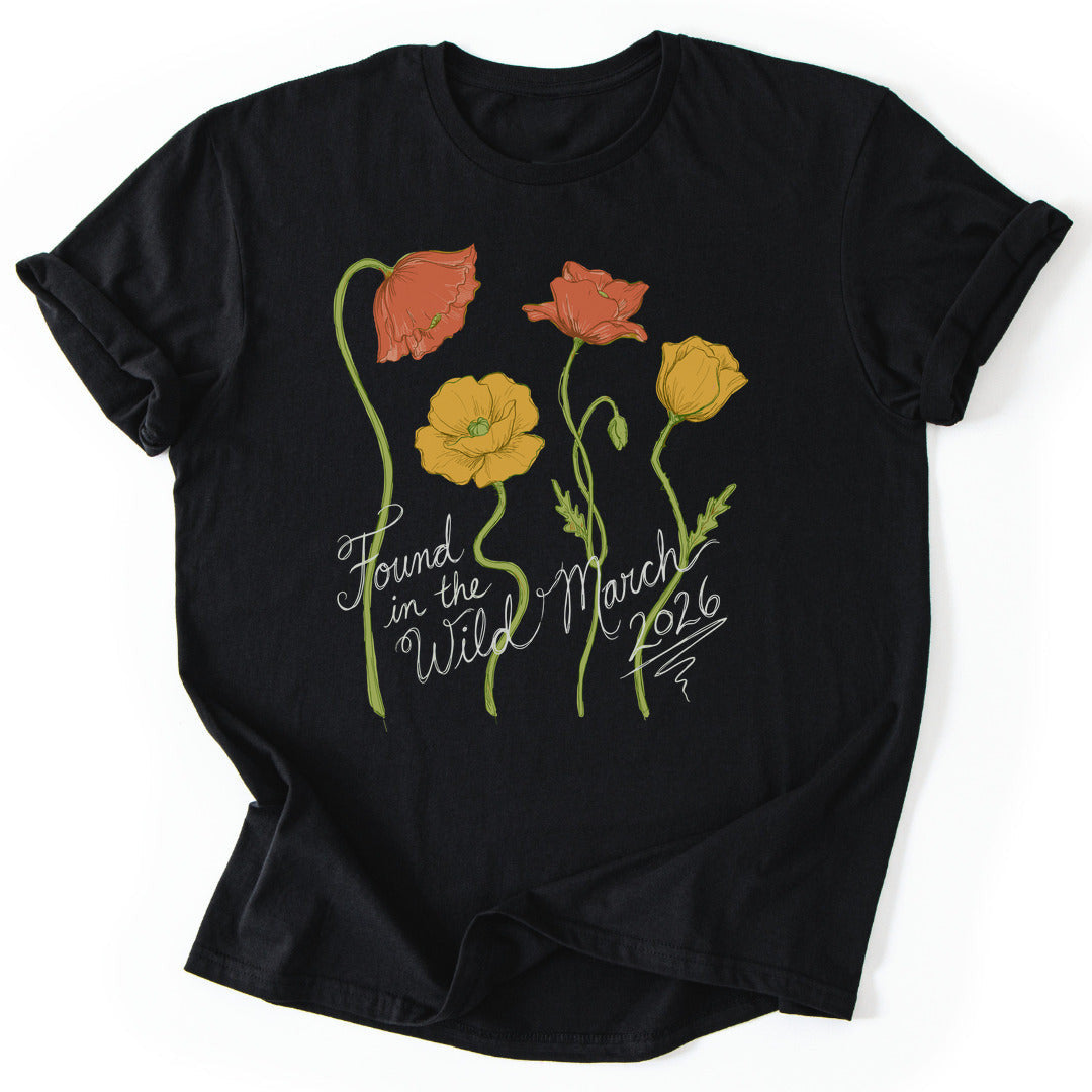 Wild Bloom Symphony T-Shirt - Nature Graphic Tee - Gift for Nature Lovers - Unisex