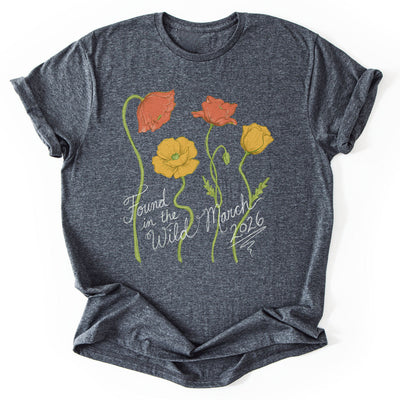 Wild Bloom Symphony T-Shirt - Nature Graphic Tee - Gift for Nature Lovers - Unisex