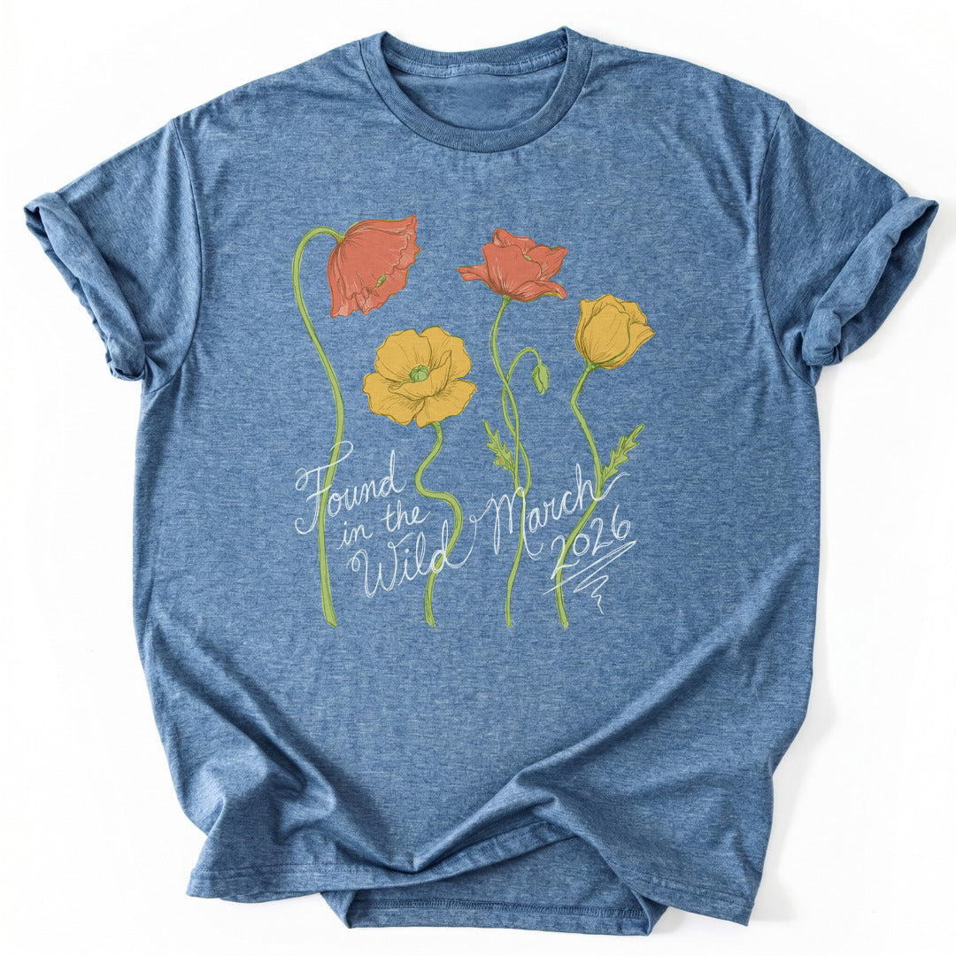 Wild Bloom Symphony T-Shirt - Nature Graphic Tee - Gift for Nature Lovers - Unisex
