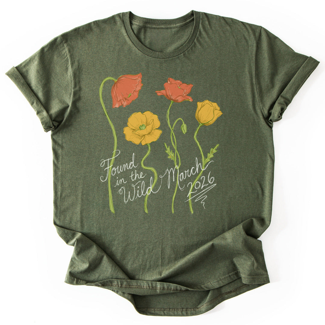 Wild Bloom Symphony T-Shirt - Nature Graphic Tee - Gift for Nature Lovers - Unisex
