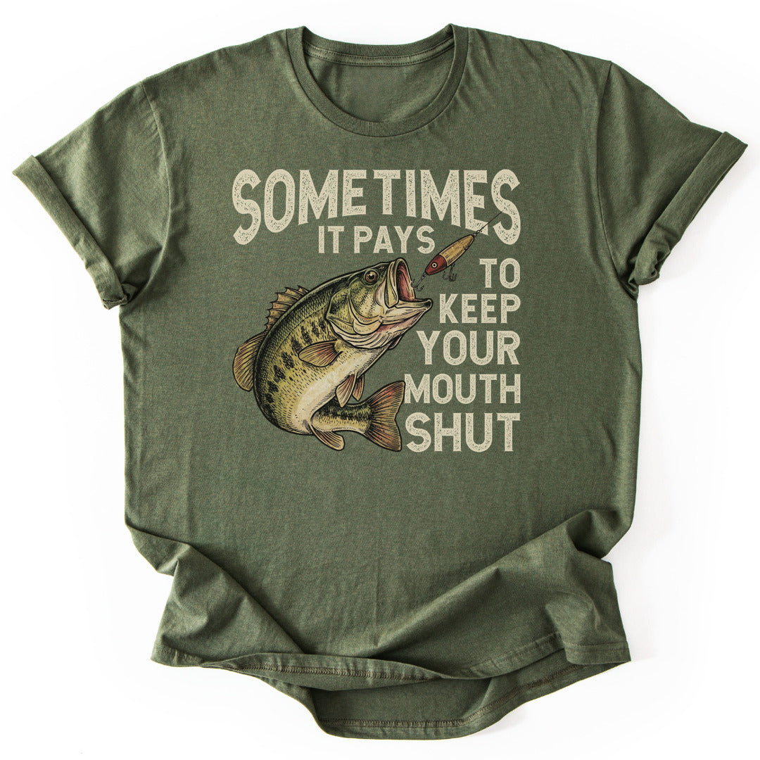 Hooked T-Shirt - Nature Graphic Tee - Gift for Nature Lovers - Unisex