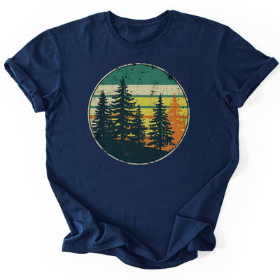 Forest Glow T-Shirt - Nature Graphic Tee - Gift for Nature Lovers - Unisex