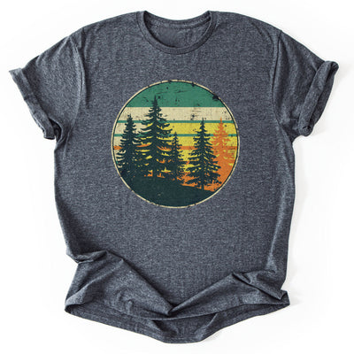 Forest Glow T-Shirt - Nature Graphic Tee - Gift for Nature Lovers - Unisex